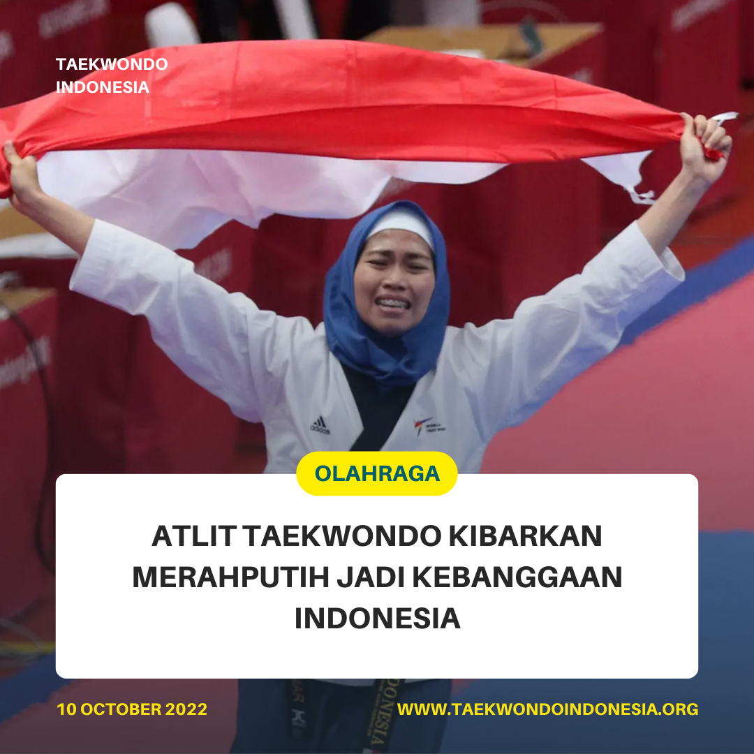 ATLIT TAEKWONDO KIBARKAN MERAH PUTIH JADI KEBANGGAAN INDONESIA  Taekwondo Indonesia Dojang vhanaraikorabali