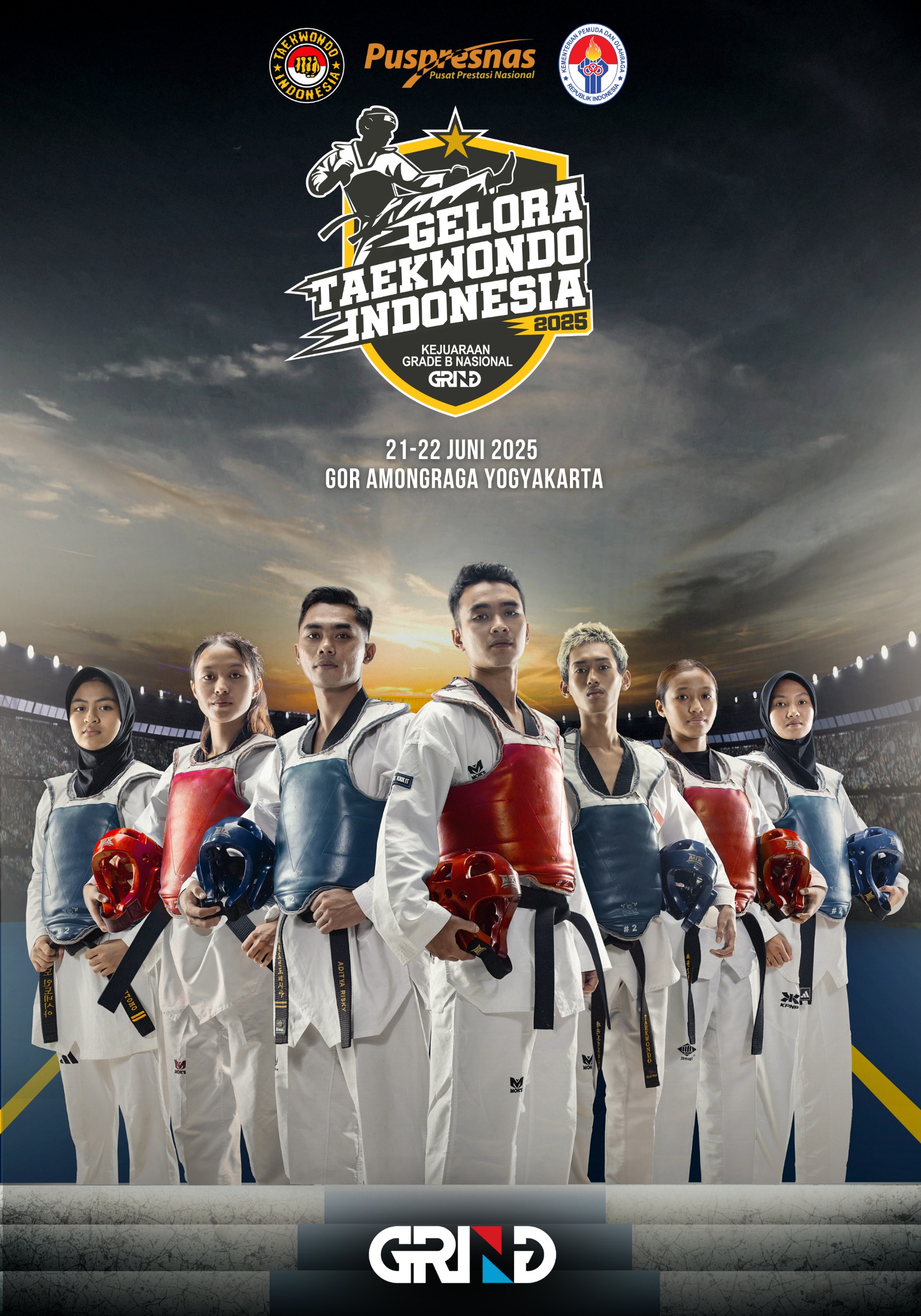 Panggung Juara Taekwondo Indonesia Taekwondo Indonesia Dojang vhanaraikorabali
